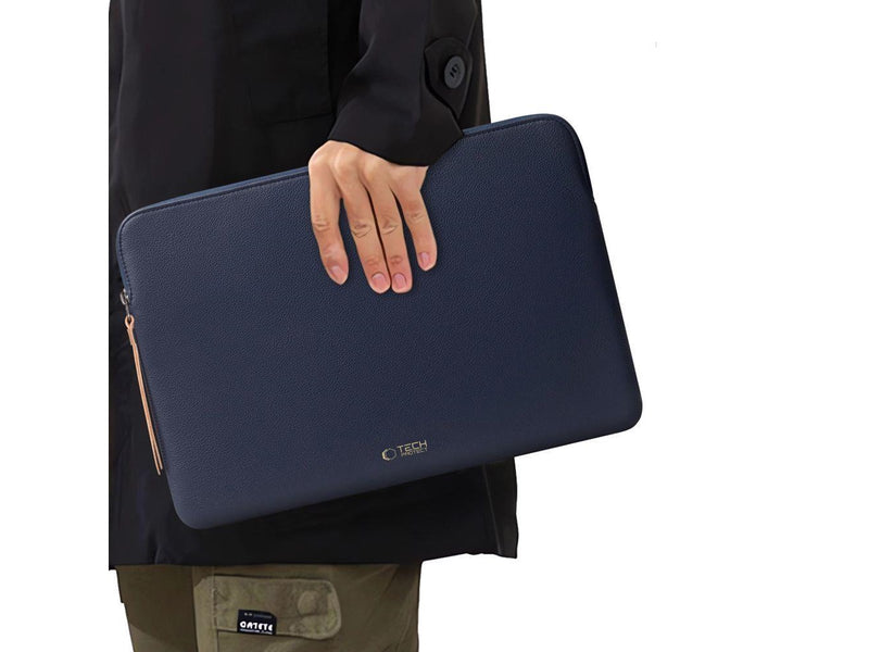 Tech-Protect  Fleece Laptop Bag 13-14" - Blue