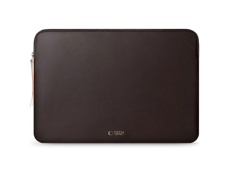 Tech-Protect Fleece Laptop Bag 13-14" - Brown