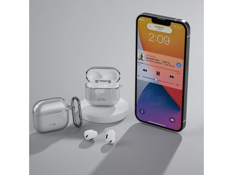 Tech-Protect FlexAir Case for AirPods 4 - Grey