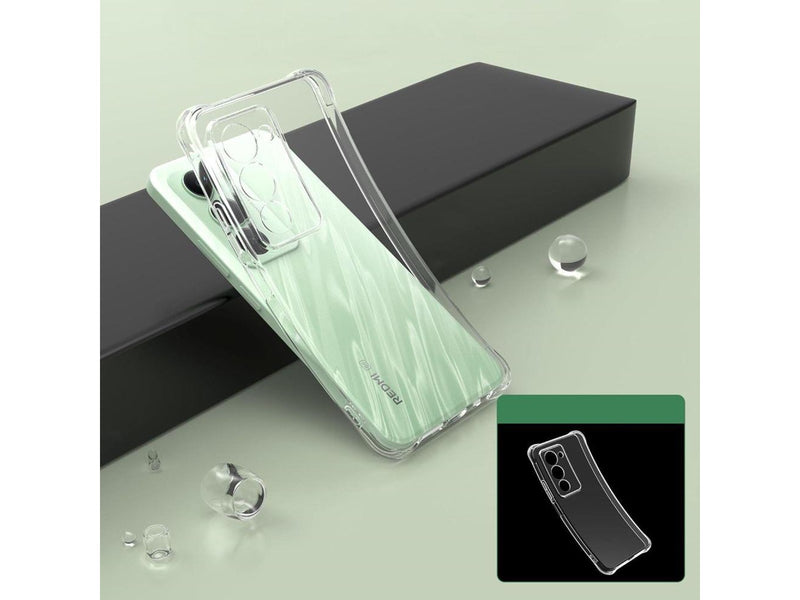 Tech-Protect FlexAir Case for Xiaomi Redmi 15 4G / 5G - Transparent