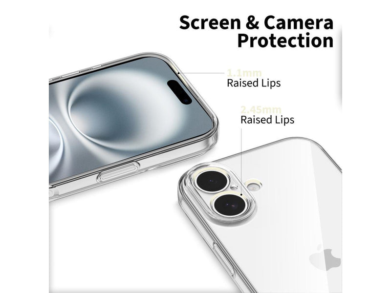 Tech-Protect FlexAir Case for iPhone 17 - Clear