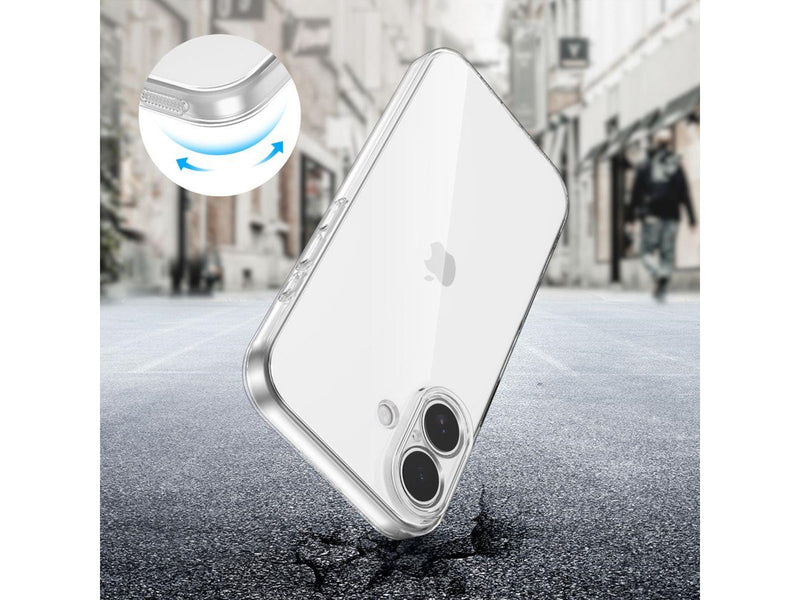 Tech-Protect FlexAir Case for iPhone 17 - Clear