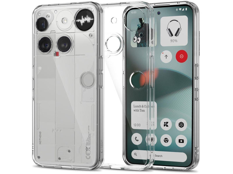 Tech-Protect FlexAir Hybrid Case for Nothing Phone 3 - Transparent