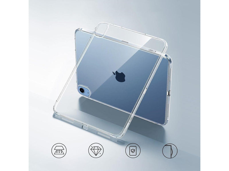 Tech-Protect  FlexAir Hybrid Case for iPad 10.9" 10 / 2022 / 11" 11 / 2025 - Transparent