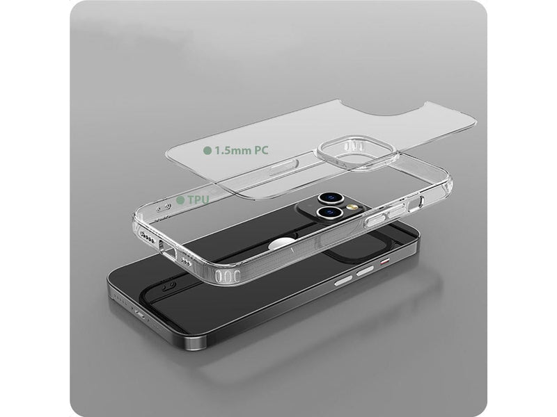 Tech-Protect FlexAir Hybrid Case for iPhone 15 - Transparent