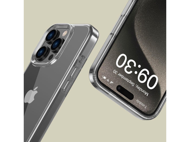 Tech-Protect FlexAir Hybrid Case for iPhone 16 Pro - Transparent