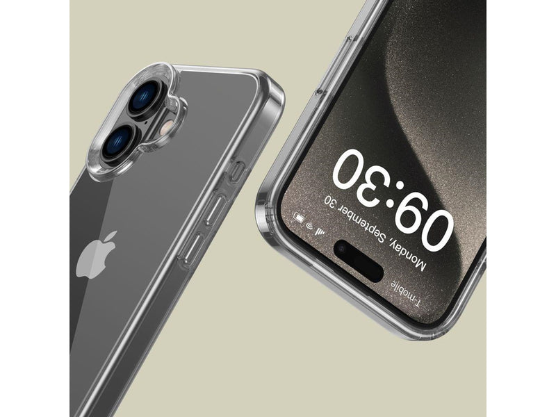 Tech-Protect FlexAir Hybrid Case for iPhone 16 - Transparent
