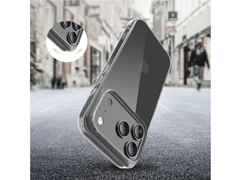 Tech-Protect  FlexAir Hybrid Case for iPhone 17 Pro Max - Clear