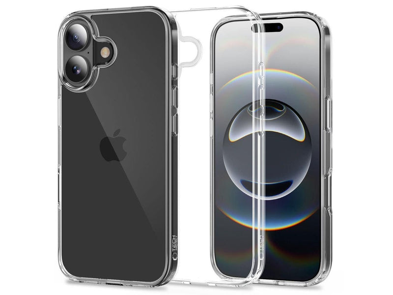 Tech-Protect FlexAir Hybrid Case for iPhone 17 - Transparent