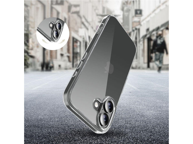 Tech-Protect FlexAir Hybrid Case for iPhone 17 - Transparent