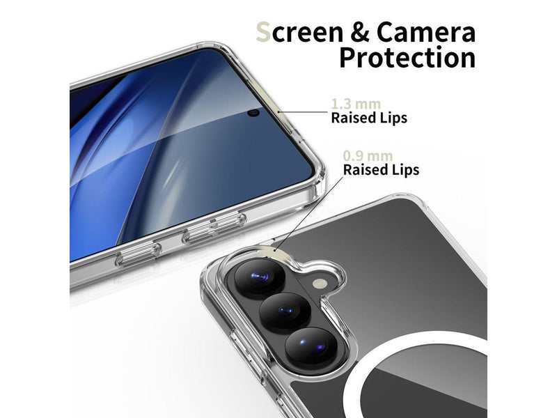 Tech-Protect  FlexAir Hybrid MagSafe Case for Samsung Galaxy A36 / A56 / A37 5G - Transparent