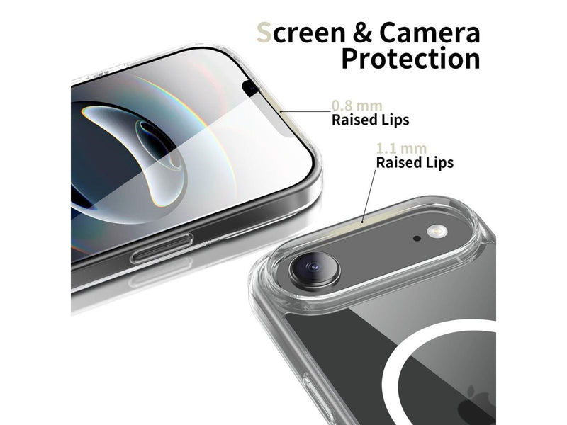 Tech-Protect FlexAir Hybrid MagSafe Case for iPhone 17 Air - Clear