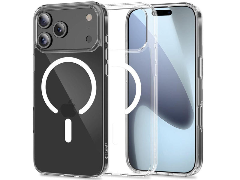 Tech-Protect FlexAir Hybrid MagSafe Case for iPhone 17 Pro - Clear