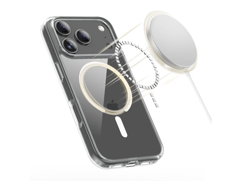 Tech-Protect FlexAir Hybrid MagSafe Case for iPhone 17 Pro - Clear