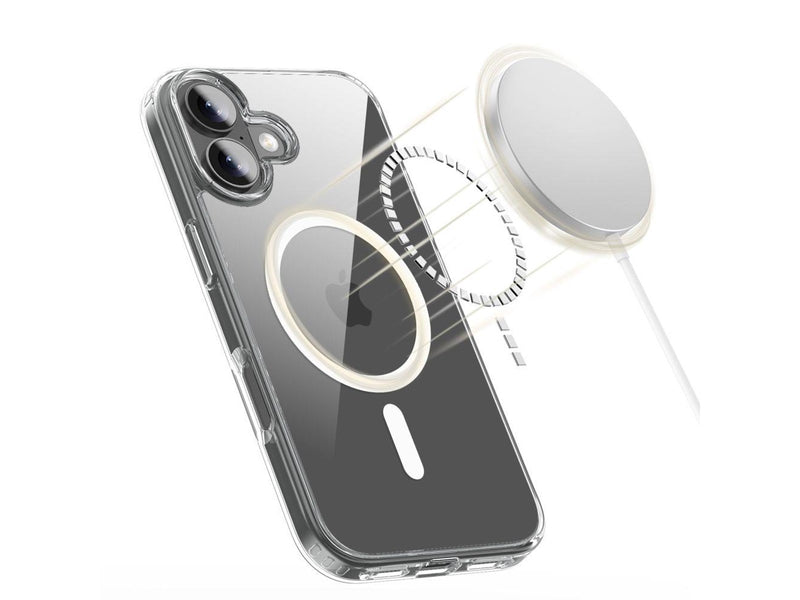 Tech-Protect  FlexAir Hybrid MagSafe Case for iPhone 17 - Transparent