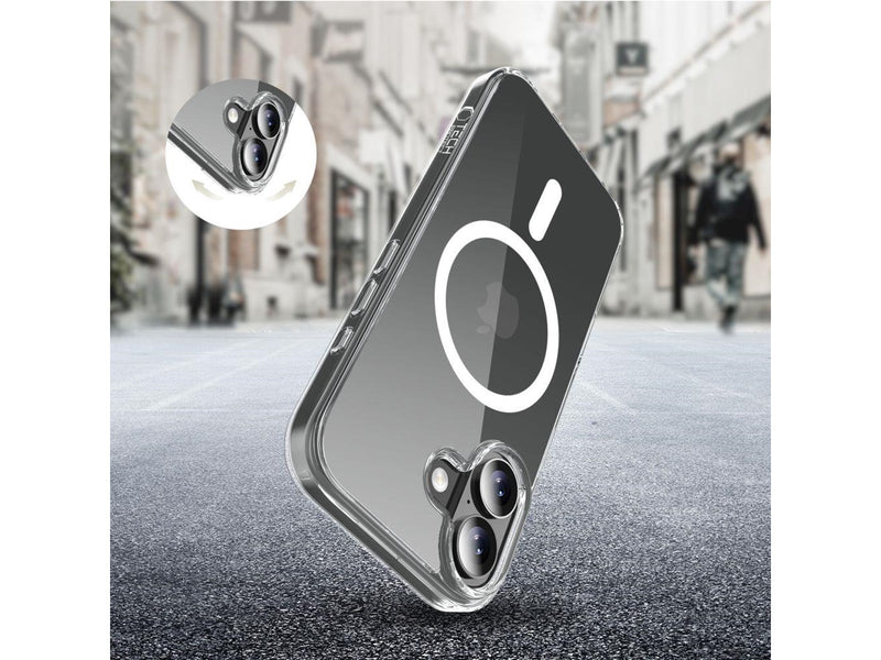 Tech-Protect  FlexAir Hybrid MagSafe Case for iPhone 17 - Transparent