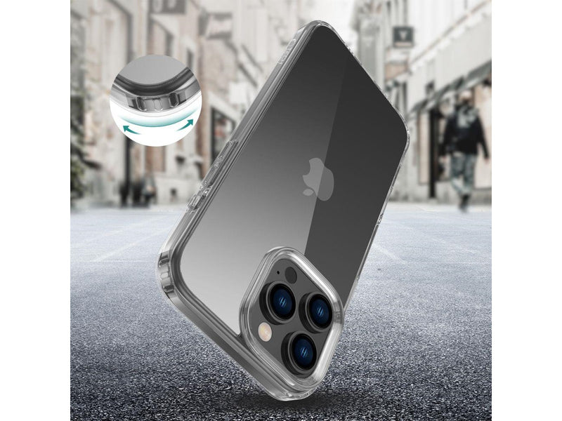 Tech-Protect  FlexAir Hybrid iPhone 16 Pro Max Case - Clear