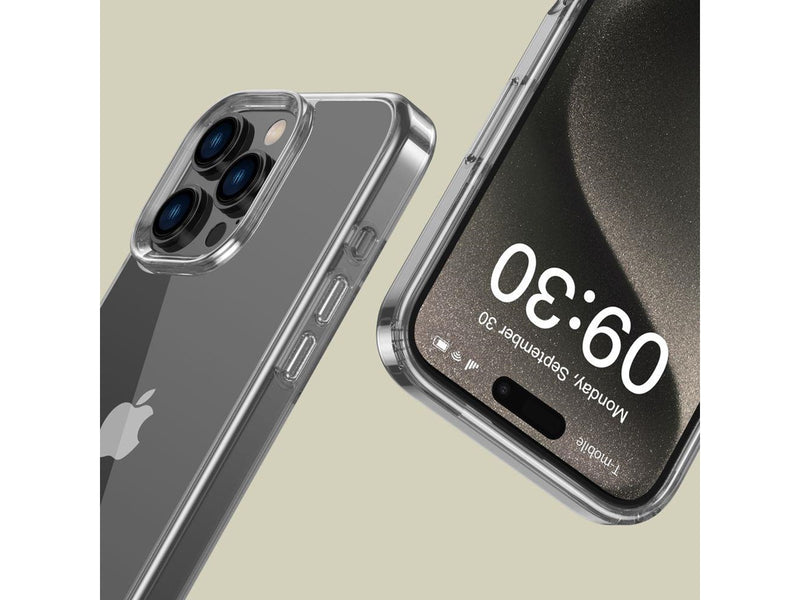 Tech-Protect  FlexAir Hybrid iPhone 16 Pro Max Case - Clear