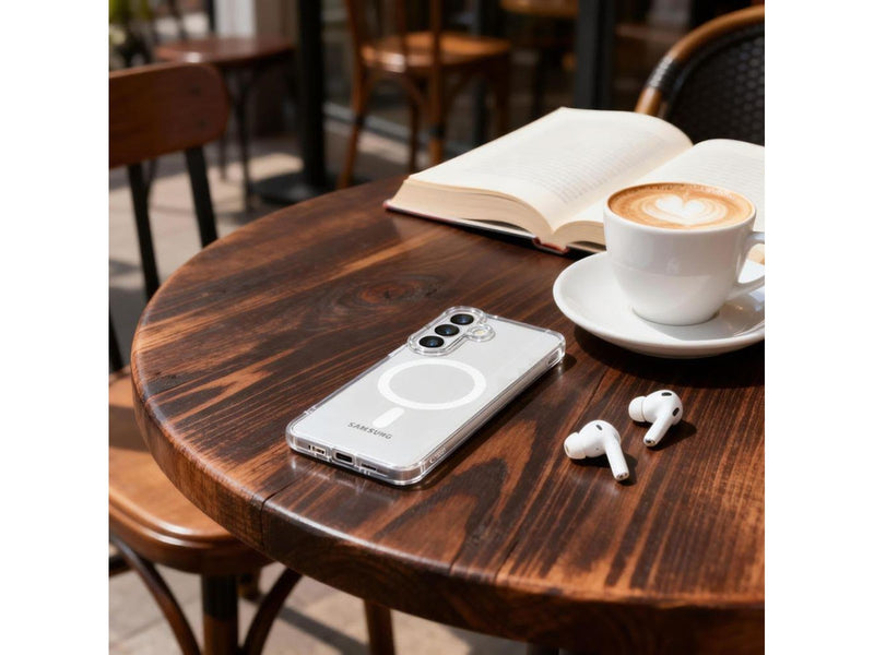Tech-Protect  FlexAir MagSafe Case for Samsung Galaxy S26 - Transparent