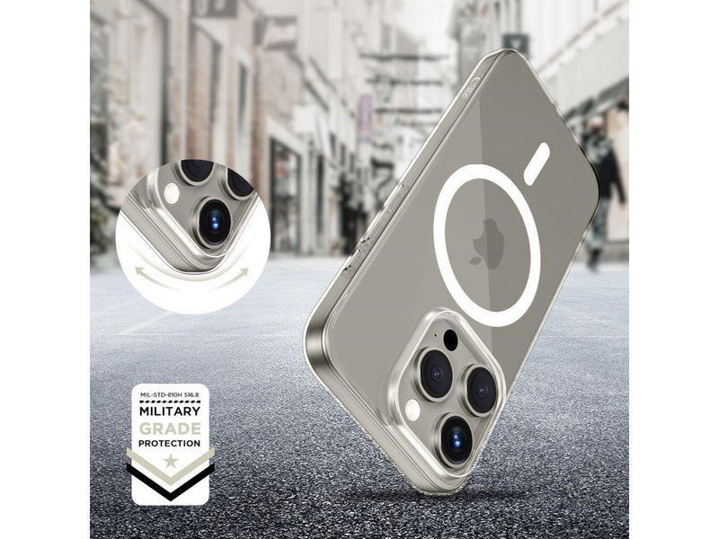 Tech-Protect  FlexAir MagSafe Case for iPhone 15 Pro - Clear