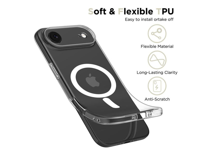 Tech-Protect  FlexAir MagSafe Case for iPhone 17 Air - Clear