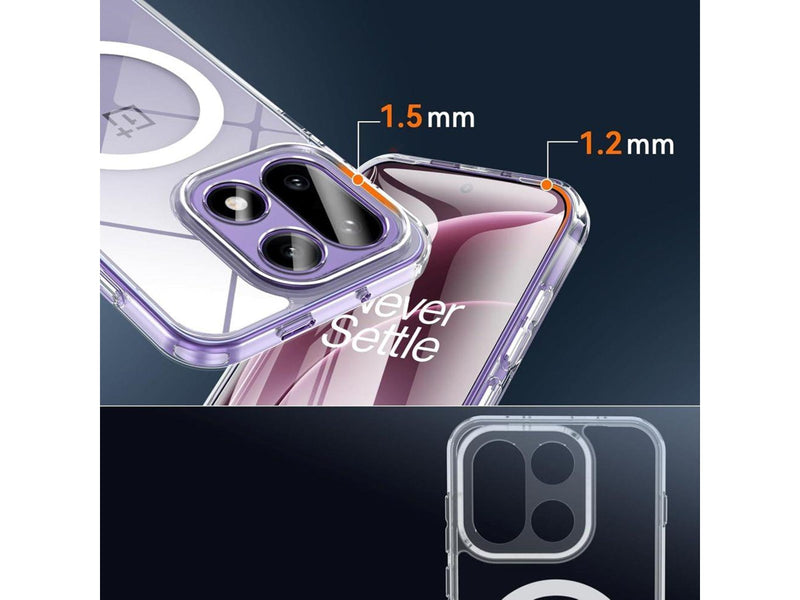 Tech-Protect Flexair Hybrid MagSafe Case for OnePlus 15 - Transparent
