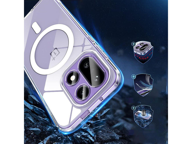 Tech-Protect Flexair Hybrid MagSafe Case for OnePlus 15 - Transparent