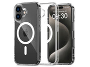 Tech-Protect Flexair Hybrid MagSafe Case for iPhone 16 Plus - Clear