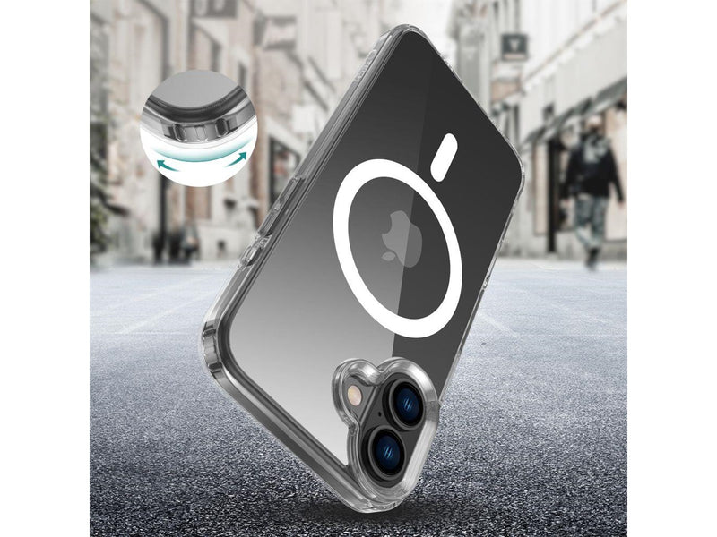 Tech-Protect Flexair Hybrid MagSafe Case for iPhone 16 Plus - Clear