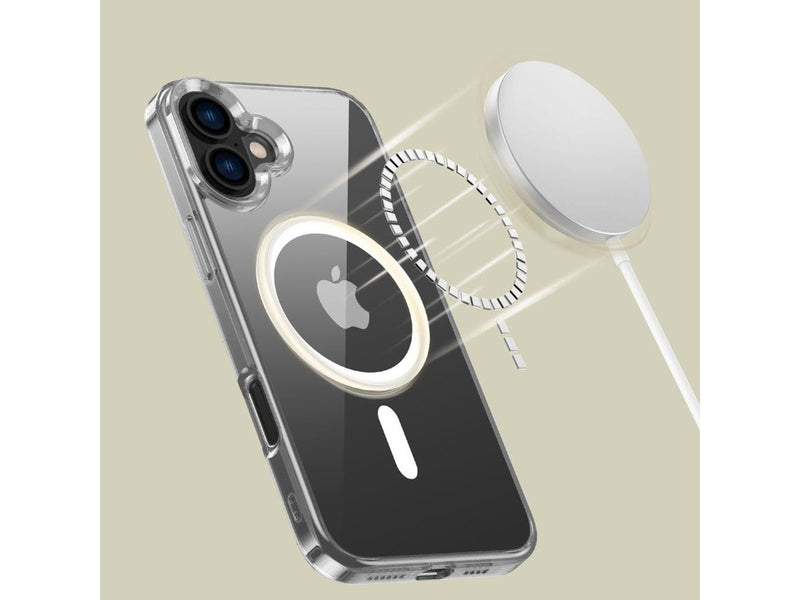 Tech-Protect Flexair Hybrid MagSafe Case for iPhone 16 Plus - Clear