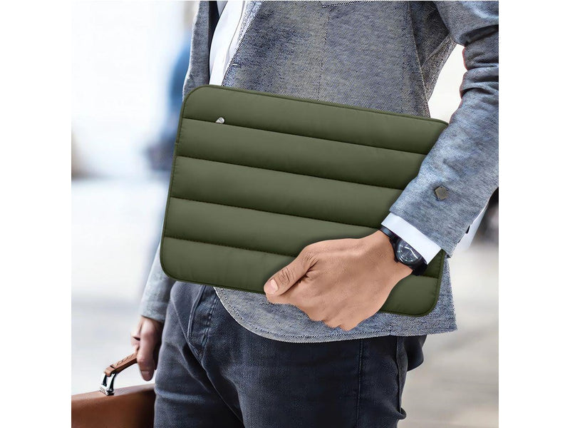 Tech-Protect Fluffy Laptop Bag 13-14 - Green