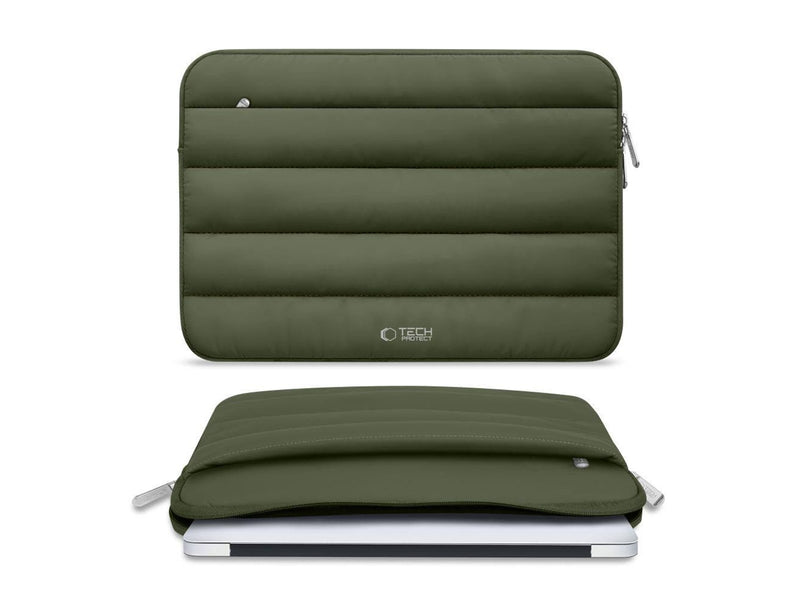 Tech-Protect Fluffy Laptop Bag 13-14 - Green