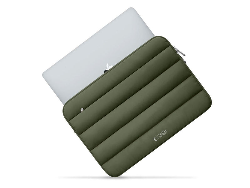 Tech-Protect Fluffy Laptop Bag 13-14 - Green