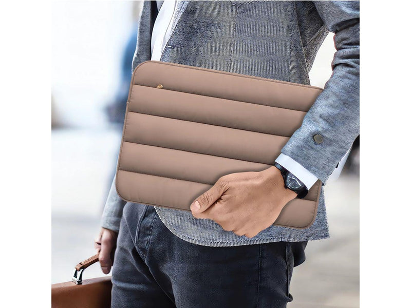 Tech-Protect Fluffy Laptop Bag 15-16 - Brown