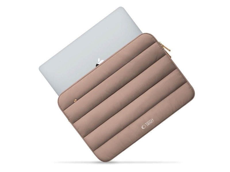 Tech-Protect Fluffy Laptop Bag 15-16 - Brown