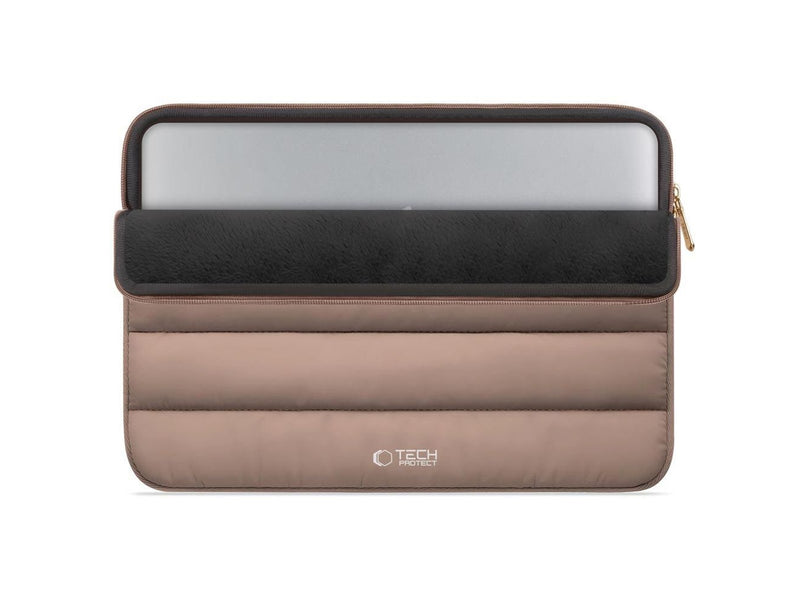 Tech-Protect Fluffy Laptop Bag 15-16 - Brown