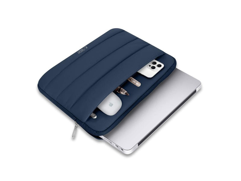 Tech-Protect  Fluffy Laptop Bag 15-16 - Navy Blue