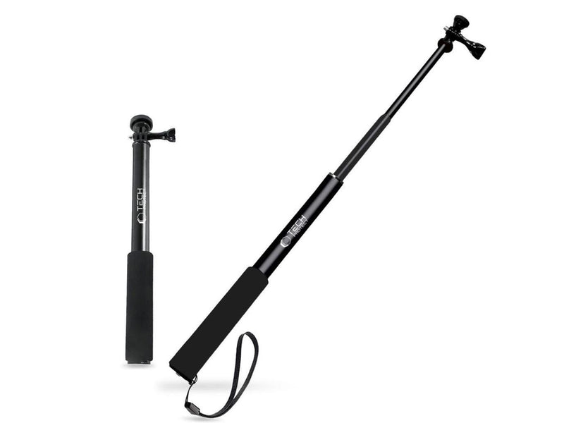 Tech-Protect GA100 Monopad & Selfie Stick for GoPro / DJI - Black