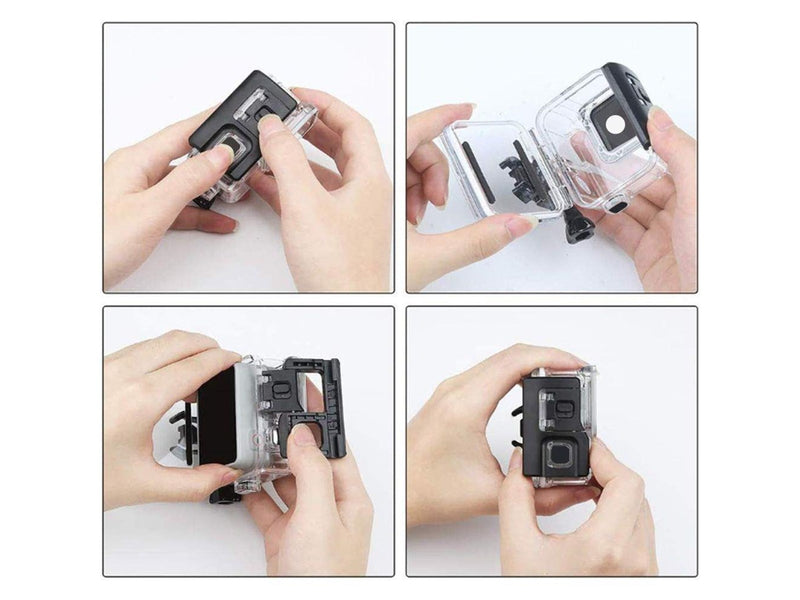 Tech-Protect  GA200 Waterproof Case for GoPro Hero 5 / 6 / 7 - Transparent