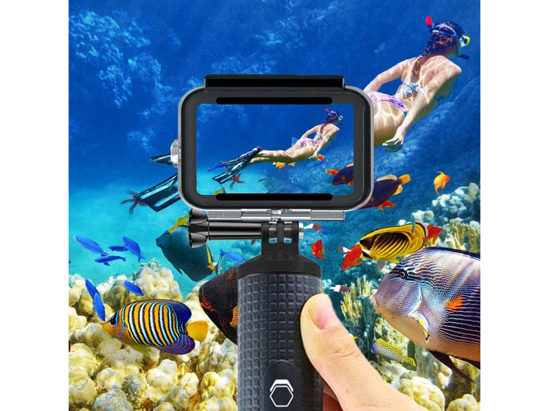 Tech-Protect GA200 Waterproof Case for GoPro Hero 9 / 10 / 11 / 12 - Transparent