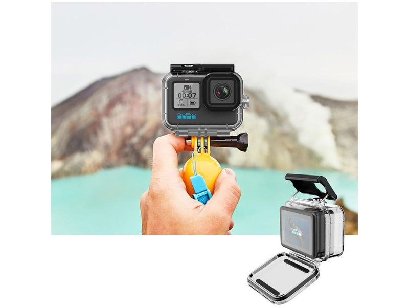 Tech-Protect GA200 Waterproof Case for GoPro Hero 9 / 10 / 11 / 12 - Transparent