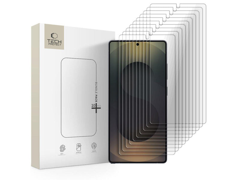 Tech-Protect Glass  Bundle 10-pack for Samsung Galaxy S25