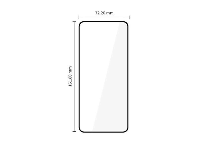 Tech-Protect Glass Fit+ 2-Pack Tempered Glass for Motorola Moto G57 / G57 Power / G67 Power - Black