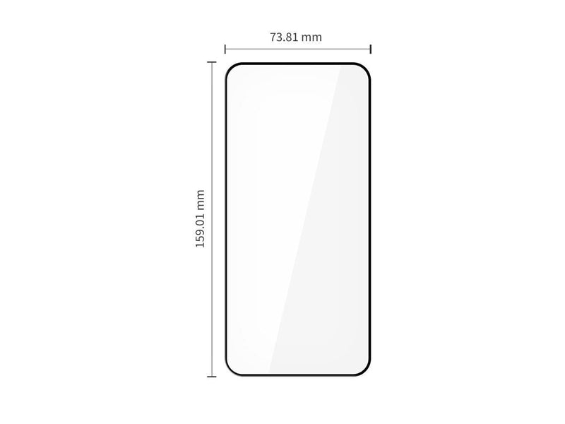Tech-Protect  Glass Fit+ 2-Pack Tempered Glass for Xiaomi Redmi Note 15 Pro 5G - Black