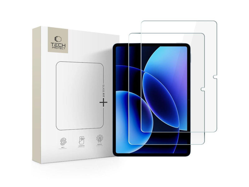 Tech-Protect Glass Fit+ 2-Pack Tempered Glass for Xiaomi iPad 7 / 7 Pro / 8 / 8 Pro 11.2"