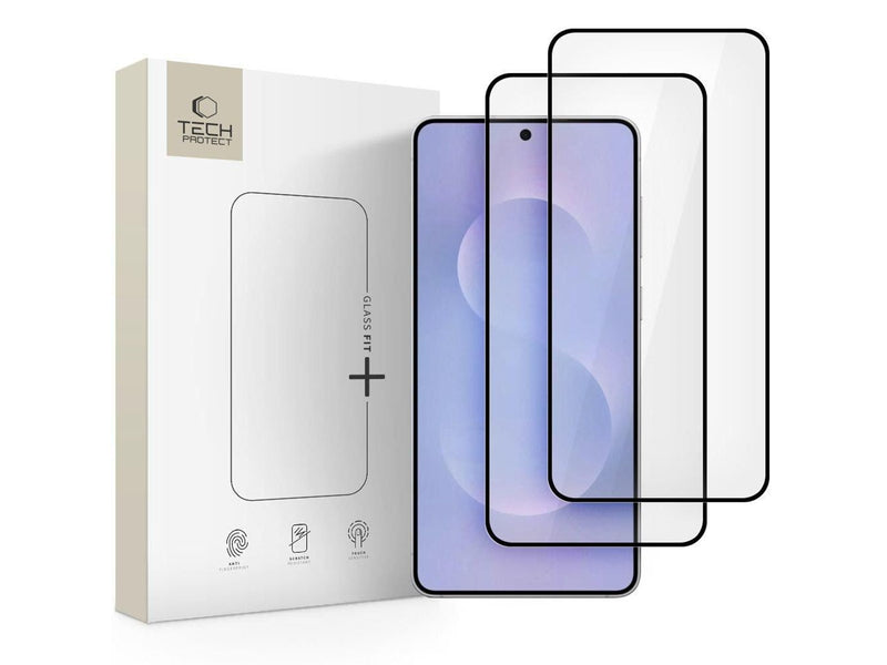 Tech-Protect  Glass Fit+ 2-pack Tempered Glass for Samsung Galaxy S25 Edge - Clear