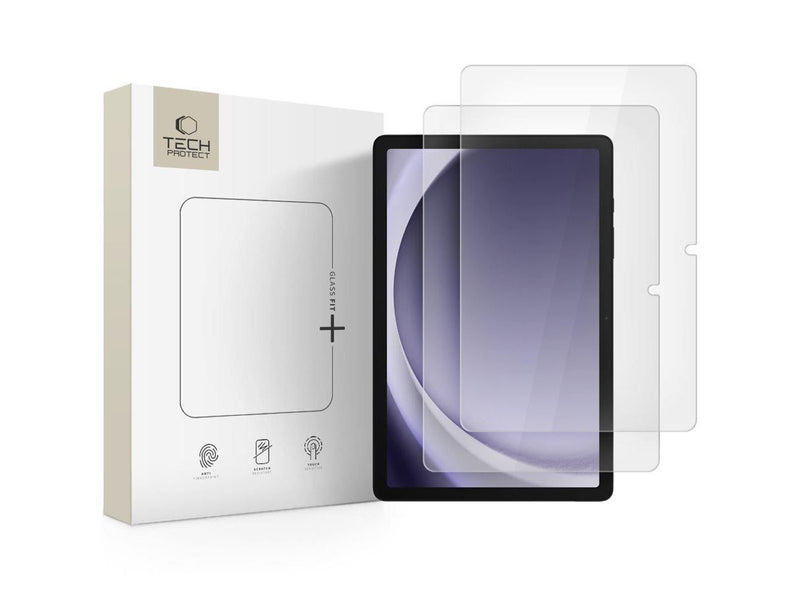 Tech-Protect Glass Fit+ 2-pack Tempered Glass for Samsung Galaxy Tab A9+ / A11+ Plus 11.0 - Clear