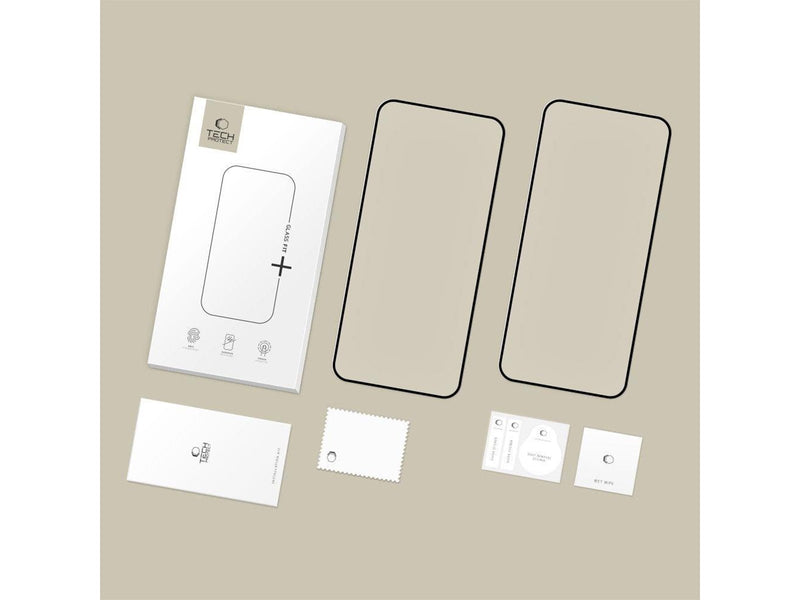 Tech-Protect  Glass Fit+ 2-pack Tempered Glass for Xiaomi 15T / 15T Pro - Black
