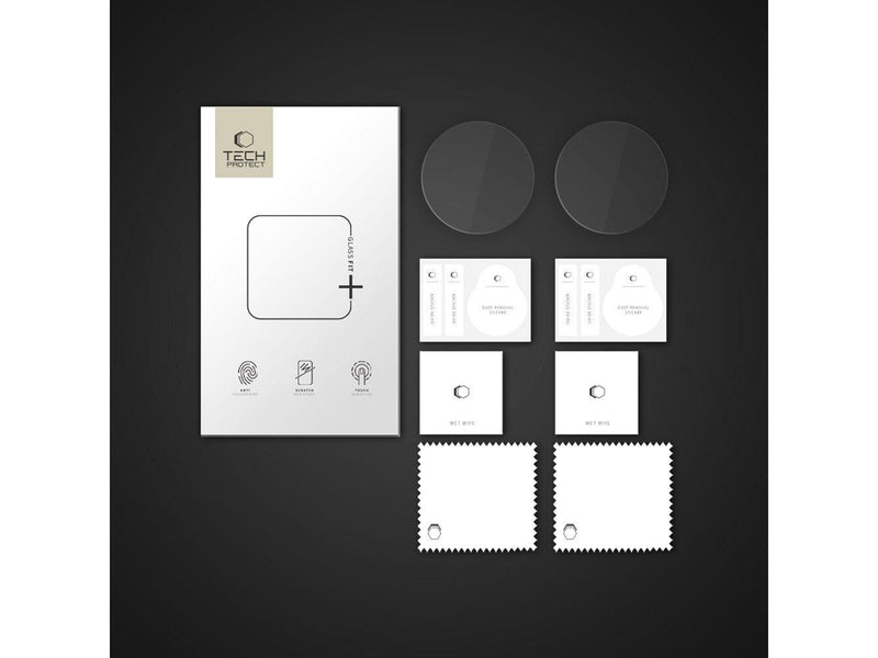 Tech-Protect Glass Fit+ 2-pack Tempered Glass for Xiaomi Watch S4 - Clear