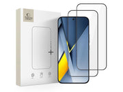 Tech-Protect  Glass Fit+ 2-pack for Xiaomi Poco F8 Pro Ultra - Black